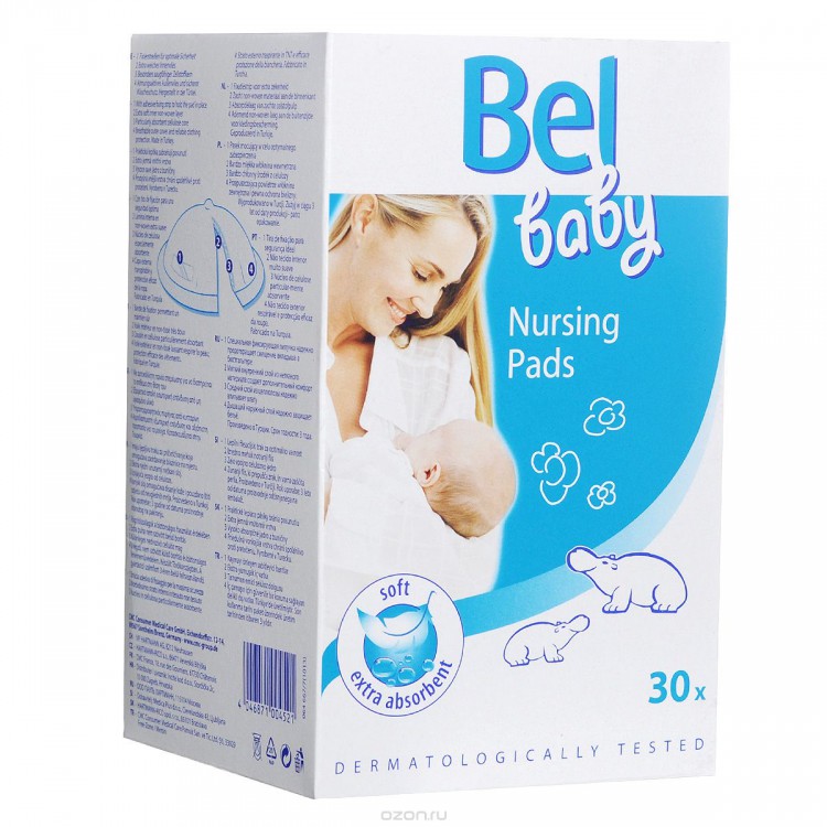 BEL baby prsní vložky 30ks | Zdravotnické potřeby - Ostatní zdrav.potřeby
